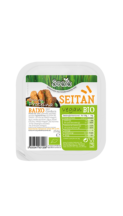Proteínas Vegetais
Seitan BIO