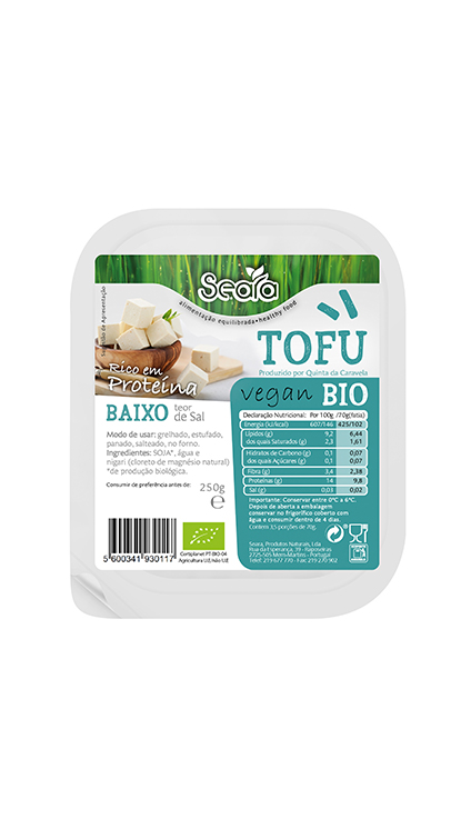 Proteínas Vegetais
Tofu BIO